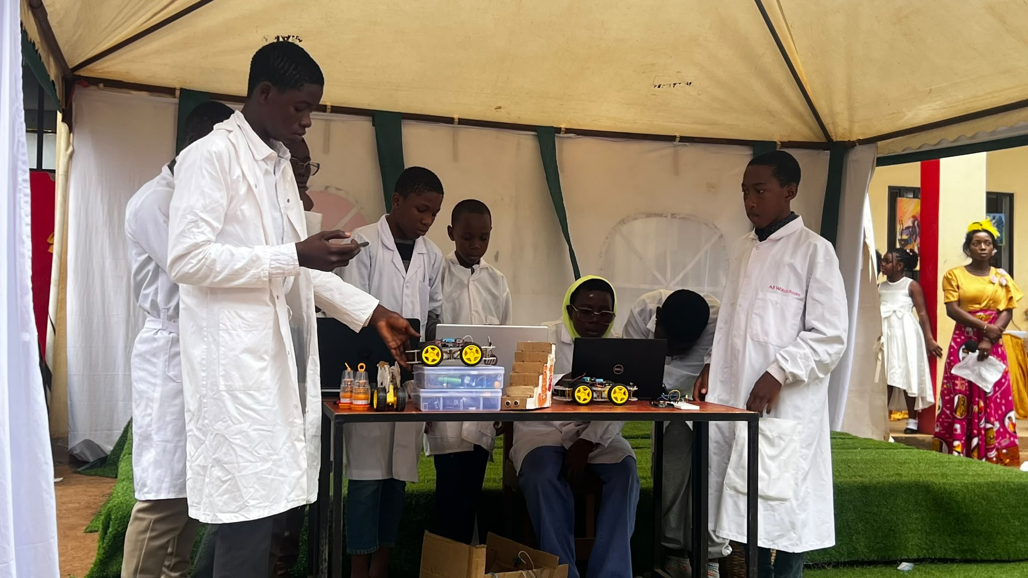 Démonstration scientifique réalisée par les apprenants
