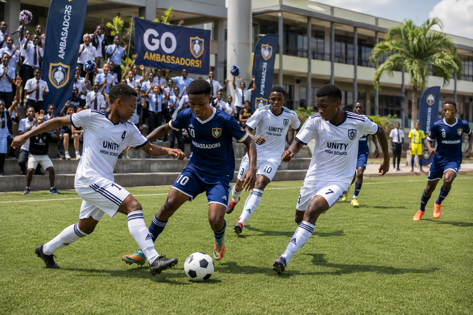 Victoire au tournoi interscolaire